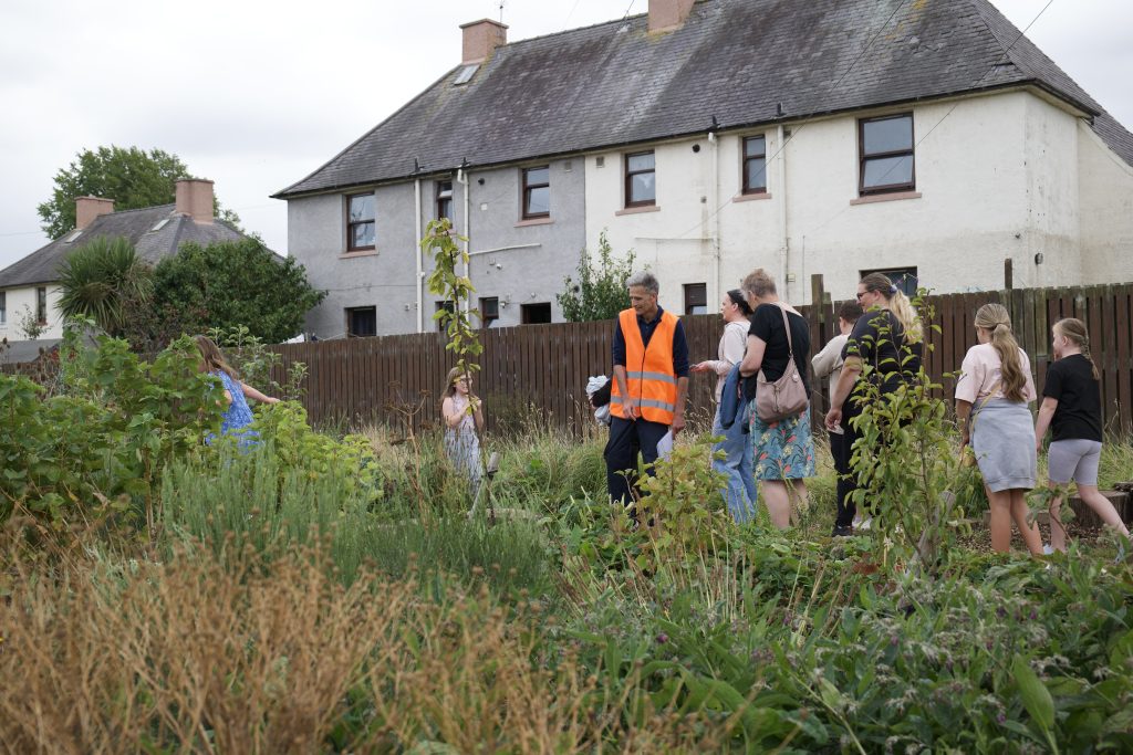 Forest Community Gardens, Tranent. Photo / East Lothian Climate Hub