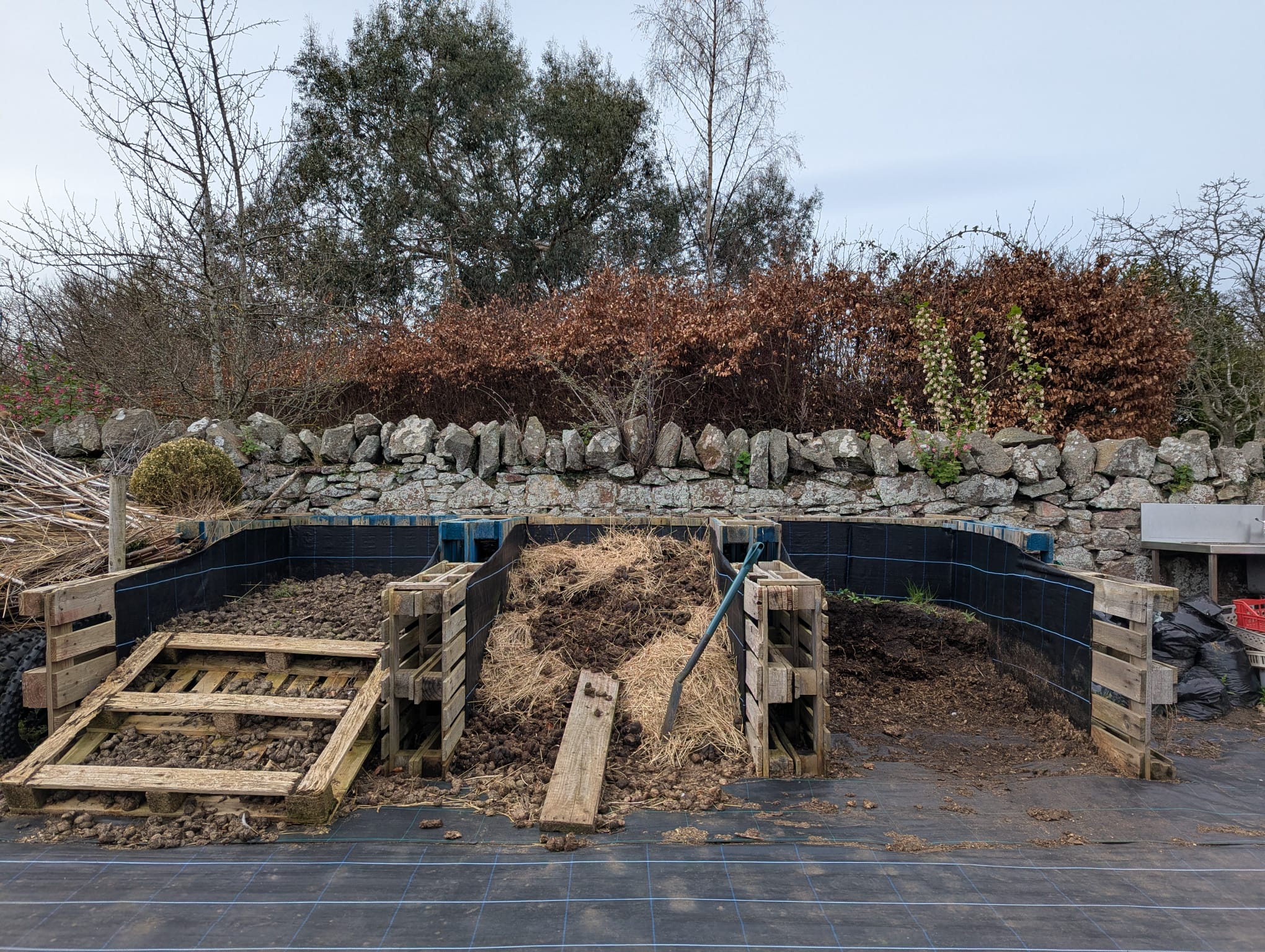 The Food Growers Collective met for a tour of the Walled Garden, led by Head Gardener Kerry Lyall. Photo / ELCAN