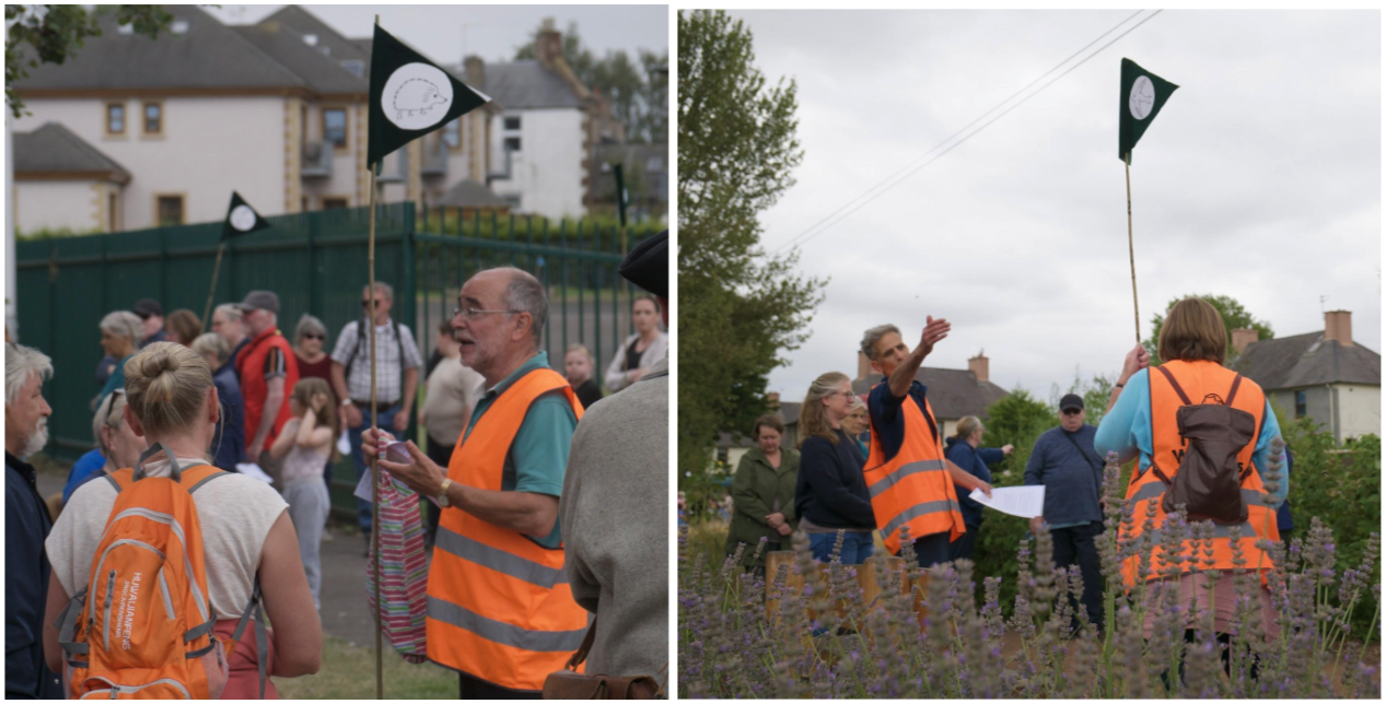 A celebration of Food Growing and Community Gardens with the Tranent Wombles.